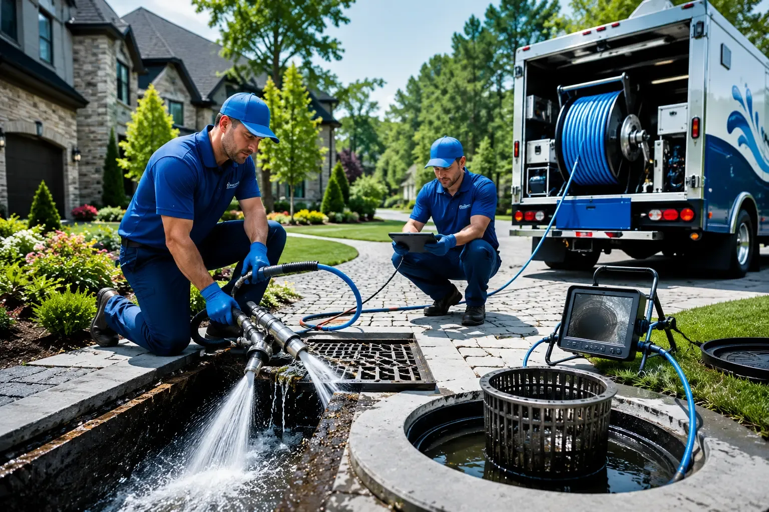 Local outdoor drain cleaning professionals in Dickinson, AL